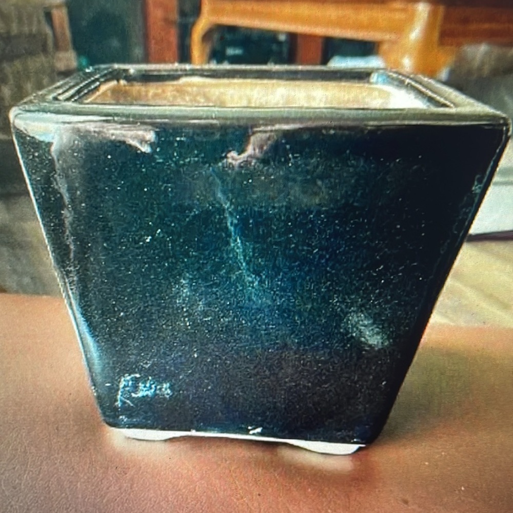 Elegant Black Ceramic Vase
